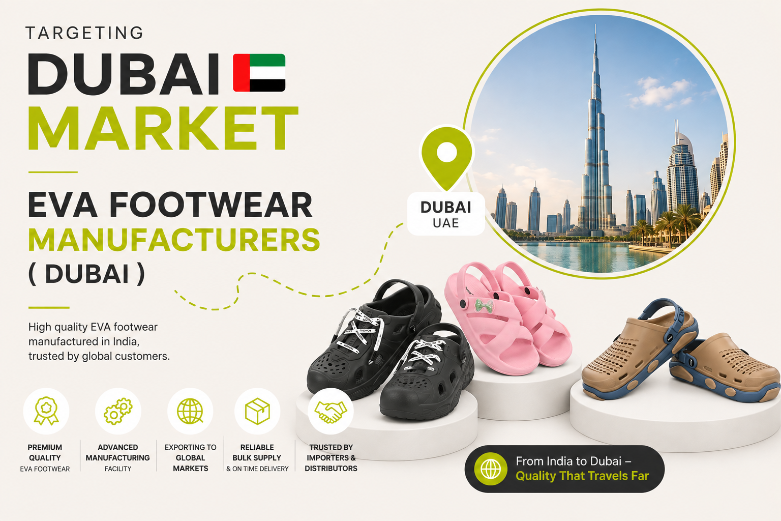 EVA Footwear Manufacturers ( Dubai